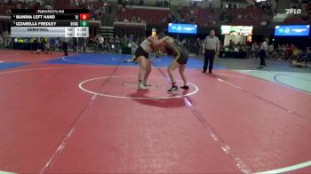 186/200 Semifinal - Manina Left Hand, Team Champs vs Izzabella Fredley, Moses Lake Wrestling Club
