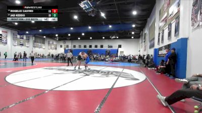 215 Boys Cons. Round 3 - Jad Keddo, Bonita Vista vs Rogelio Castro, Orange Glen