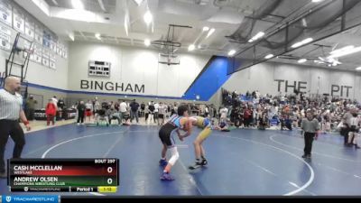 116 lbs Cons. Round 4 - Cash McClellan, Westlake vs Andrew Olsen, Champions Wrestling Club