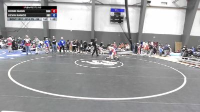 U14 FS - 96 lbs 2nd Place Match - Ronin Mann, Canada vs Kevin Ramos, Hillsboro Mat Club