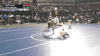113 lbs Consi Of 4 - Uriah Correa, Servite (SS) vs Daniel Mendoza, Victor Valley (SS)