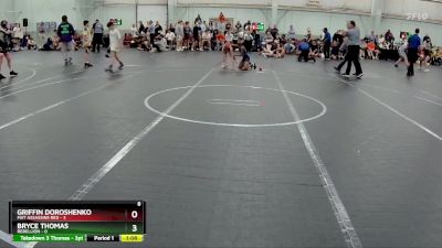 76 lbs Round 6 (8 Team) - Bryce Thomas, Rebellion vs Griffin Doroshenko, Mat Assassins Red