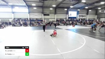 78 lbs Rr Rnd 2 - Noah Jurado, Desert Dogs WC vs Roland Fields, Dominate WC