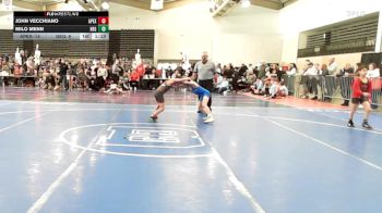 73 lbs Rr Rnd 1 - John Vecchiano, Apex - ESC vs Milo Menn, New England Gold - ESC