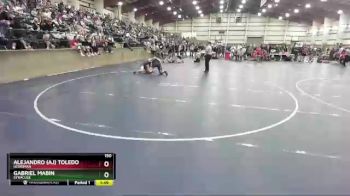 150 lbs Champ. Round 2 - Alejandro (AJ) Toledo, Herriman vs Gabriel Mabin, Syracuse