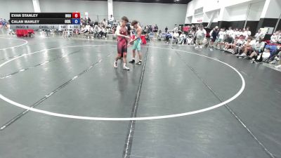 138 lbs Evan Stanley, Team Indiana Gold vs Calan Manley, Oklahoma Blue