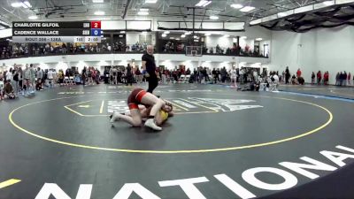 138A Champ. Round 2 - Charlotte Gilfoil, Lock Haven vs Cadence Wallace, Siena Heights University