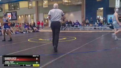 106 lbs Hayden Bohannon, Natrona County vs Isaiah Rau, Bismarck Century