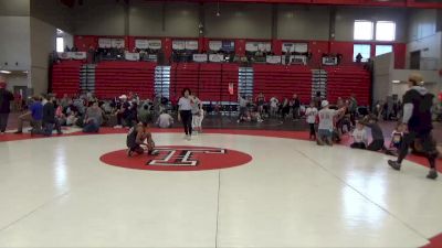 100 lbs Quarterfinal - Chloe Bobo, Alexander City Youth Wrestling vs Loralei Ogden, Lady Lions Wrestling Club