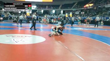 1A-4A 150 Champ. Round 1 - Amaree Mosley, Escambia County vs Liam Senior, Westminster Christian Academy