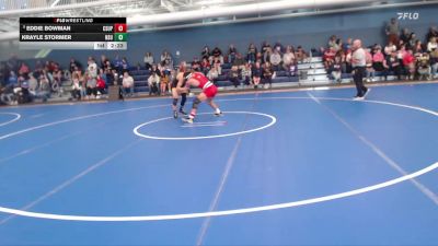 141 lbs Champ. Round 2 - Eddie Bowman, Colorado State University - Pueblo vs Krayle Stormer, Northern State