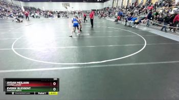 165 lbs Cons. Round 2 - Everix Blessent, Oshkosh North vs Aydan Meilahn, Campbellsport