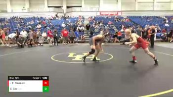 148 lbs Cons. Round 4 - Eli Blossom, Faith Christian vs Cody Cox, Norwell Wrestling Club