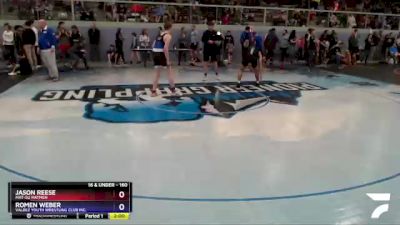 160 lbs Final - Jason Reese, Mat-Su Matmen vs Romen Weber, Valdez Youth Wrestling Club Inc.