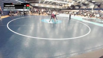 285 lbs Champ. Round 2 - Logan Flynn, Arcadia vs Isaiah Durham, Messiah