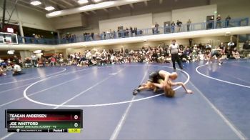 135 lbs Finals (2 Team) - Teagan Andersen, JWC vs Joe Whitford, Sanderson Wrestling Academy