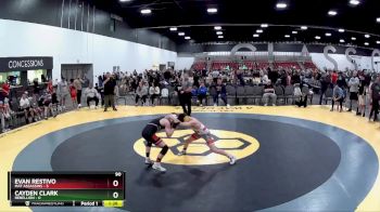 90 lbs Round 2 (8 Team) - Evan Restivo, Mat Assassins vs Cayden Clark, Rebellion