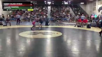 138 lbs Cons. Round 3 - Kieren Valdes-Myrick, Liberty vs Cannon Montoya, Slam! Nevada