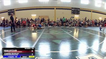 120 lbs Round 1 - Noah Gottlieb, Contenders Wrestling Academy vs Aubrien Buckley, Panther Wrestling Club