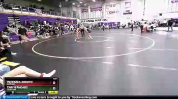 105 lbs Semifinal - Veronica Arroyo, Kamiakin vs Taryn Rhoads, Chiawana