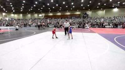 81 lbs Round Of 16 - Otis Garcia, Mat Time vs Jordan Kuhlman, Carson Bulldogs