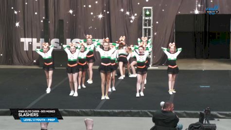 Iowa Elite Cheer - Des Moines - Slashers [2025 L1.1 Youth - PREP Day 1] 2025 The U.S. Finals Des Moines