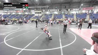 62 lbs Rr Rnd 3 - Jack Luster, Athlos Wrestling vs Jameson Spencer, Steel City Reloaded WC