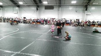 40/43 Round 1 - Sadie Shannon, Longwood Wrestling Club vs Huntlie Wall, Unaffiliated