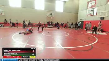 138 lbs Cons. Round 2 - Brody Michael, Ellensburg vs Cole Michael Finn, Prosser
