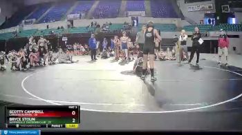 85 lbs Finals (2 Team) - Scotty Campbell, Carolina Reapers vs Bryce Stolin, Summerville Takedown Club