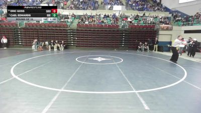 175 lbs Round Of 16 - Eric Goss, Carolina Forest vs Cael Edwards, River Bluff