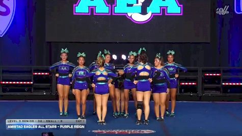 Amistad Eagles Allstars - Purple Reign [2026 L3 Senior - D2 - Small - B Day 1] 2026 NCA All-Star National Championship