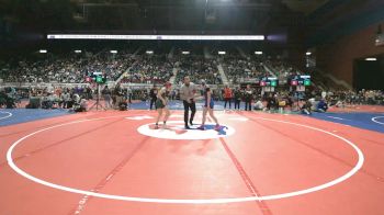 125 lbs Cons. Round 2 - Raygen Bauers, Green River vs Brie Dollick, Upton