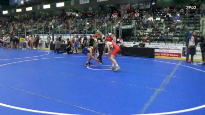 140 lbs Cons. Semis - Luke Hutchinson, Moyer Elite vs Dakota Hance, The Cornfed Comets