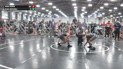 122 lbs Round 2 (3pm Friday) - Eliza Mitchell, Lady Rangers vs Vera Konte, NEWHALE