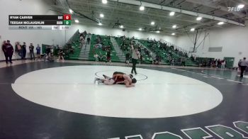 165 lbs Quarterfinal - Ryan Carver, Riverton vs Teegan McLaughlin, Burns/Pine Bluffs