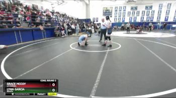120 lbs Cons. Round 2 - Grace McCoy, La Cañada vs Lynn Garcia, Bonita