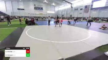 172 lbs Semifinal - Ambrose Partee, Lions Den Wrestling vs Adrian Amaya, HD Cobra Kai