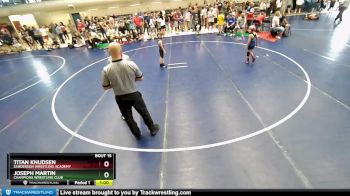 50-53 lbs Round 3 - Joseph Martin, Champions Wrestling Club vs Titan Knudsen, Sanderson Wrestling Academy