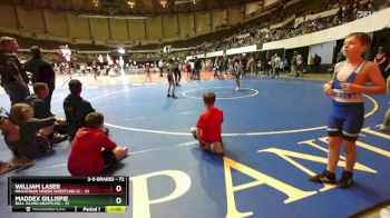 72 lbs Cons. Round 2 - Maddex Gillispie, Bull Island Grappling vs William Laser, Midlothian Miners Wrestling Cl