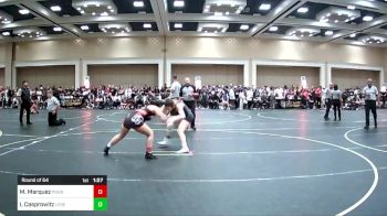 136 lbs Round Of 64 - Melia Marquez, Pounders WC vs Isabella Casprowitz, Legends Of Gold LV