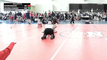 69 lbs Rr Rnd 3 - Kaysen Beaulieu, Smitty's Barn Red - ESC vs Maxwell D'Andrea, Washington Twp - ESC