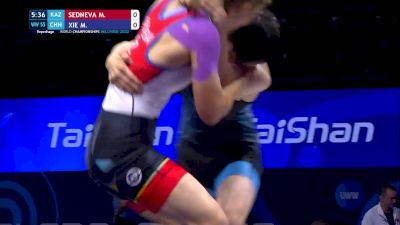 55 kg Repechage #2 - Marina Sedneva, Kazakhstan vs Mengyu Xie, China