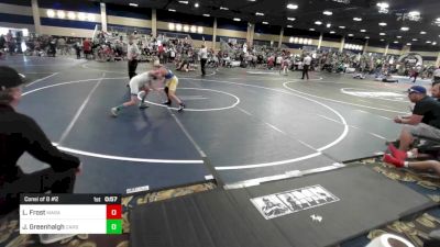 83 lbs Consi Of 8 #2 - Leland Frost, Marana WC vs Jantz Greenhalgh, Carbon WC