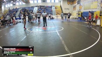 106 lbs Round 3 (8 Team) - Thiago Finuff, Panhandle Gator Dogs vs Shiloh Twigg, Black Hive