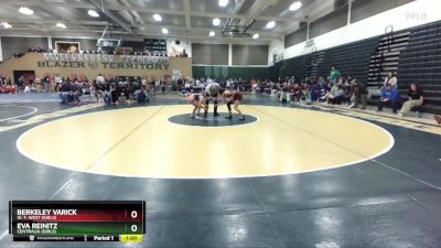 115 lbs 3rd Place Match - Eva Reinitz, Centralia (Girls) vs Berkeley Varick, W. F. West (Girls)