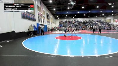 126 Boys Cons. Round 4 - Josue Garcia, Bonita Vista vs Alexander Garcia, Calexico