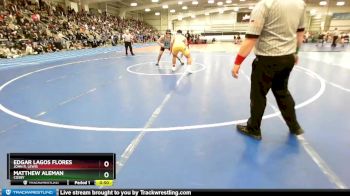 215 lbs Cons. Round 1 - Edgar Lagos Flores, John R. Lewis vs Matthew Aleman, Cosby