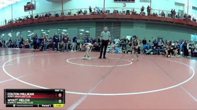 75 lbs Champ. Round 1 - Colton Millikan, Husky Wrestling Club vs Wyatt Melchi, Garrett Wrestling Club