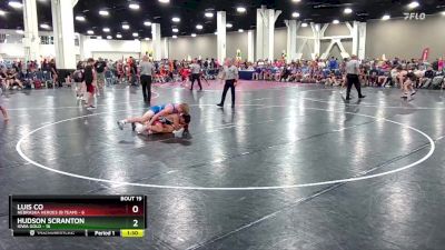 150 lbs Round 5 (8 Team) - Hudson Scranton, Iowa Gold vs Luis Co, Nebraska Heroes (B Team)